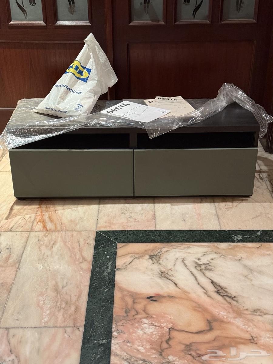 IKEA BESTÅ TV Table New Unique Color (Olive Dark Brown)64393087361153110