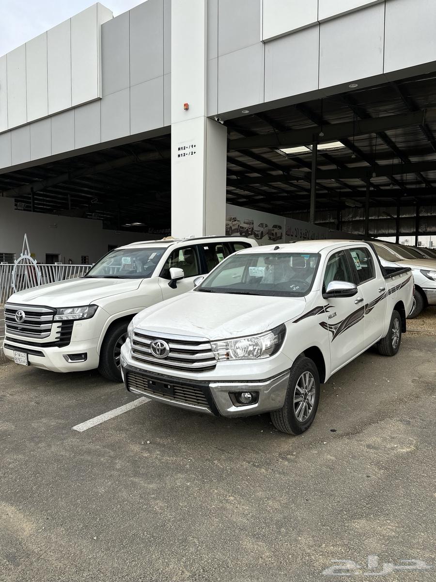 هايلوكس 2025 بنزين جنوط اصفار بطاقة جمركية السعر 124 بنوك64539514420994110