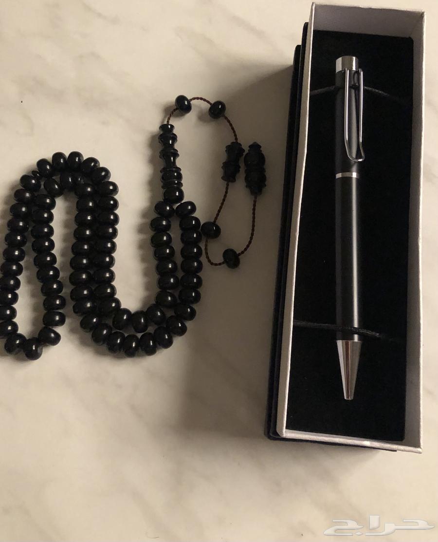 سبحة و قلم بلون الاسود الملكي الفاخر فقط ب60  التوصيل مجان64399717584513110