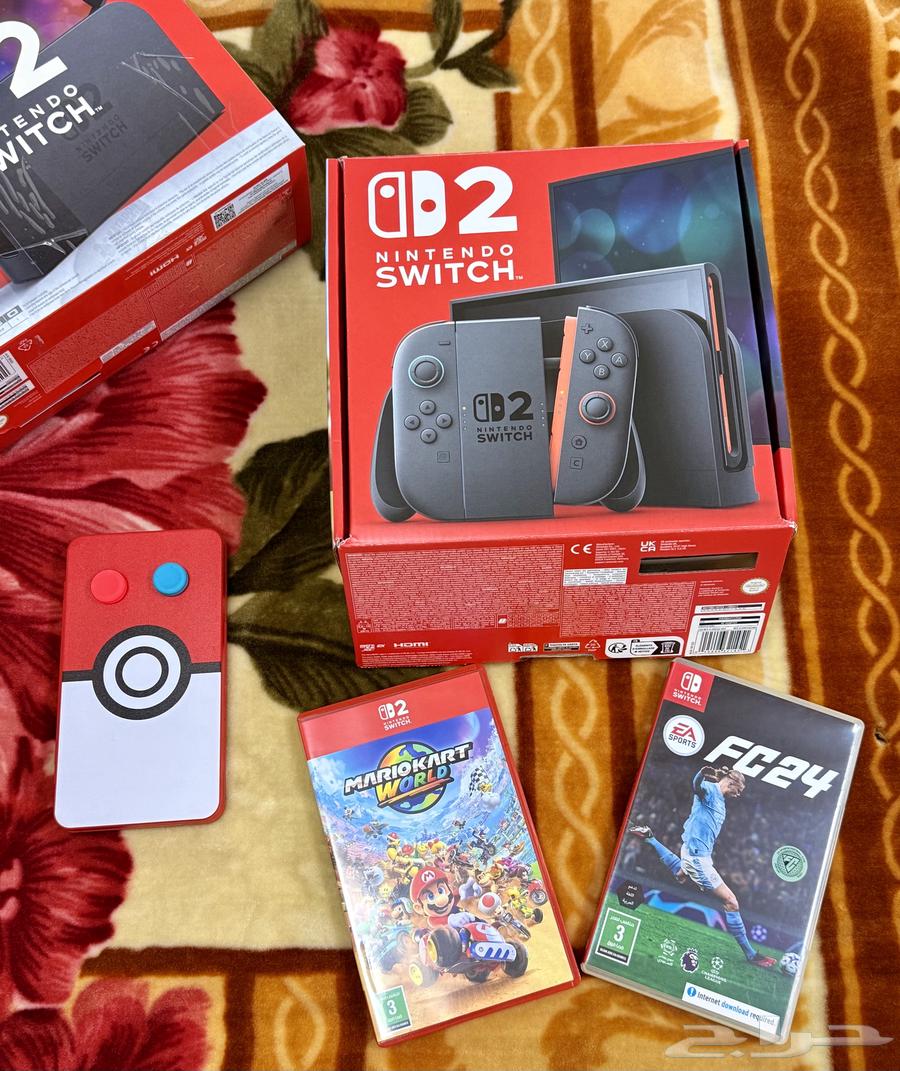 Nintendo Switch 2 with 2 Games and Accessories64400660996609110