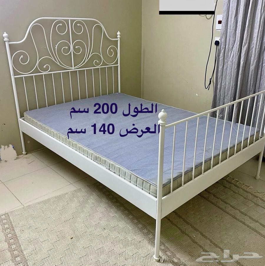 سرير مع مرتبة ودولاب من إيكيا64394220483459110