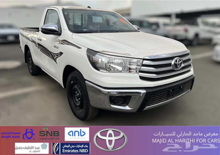 تويوتا هايلوكس غمارة GLX بنزين 2025 ب97.200 شامل الضريبة64550260803073110