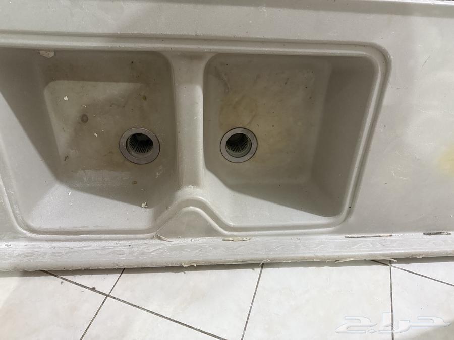 مغسلة مطبخ مع دولاب سفلي 200 ريال64392868473985112