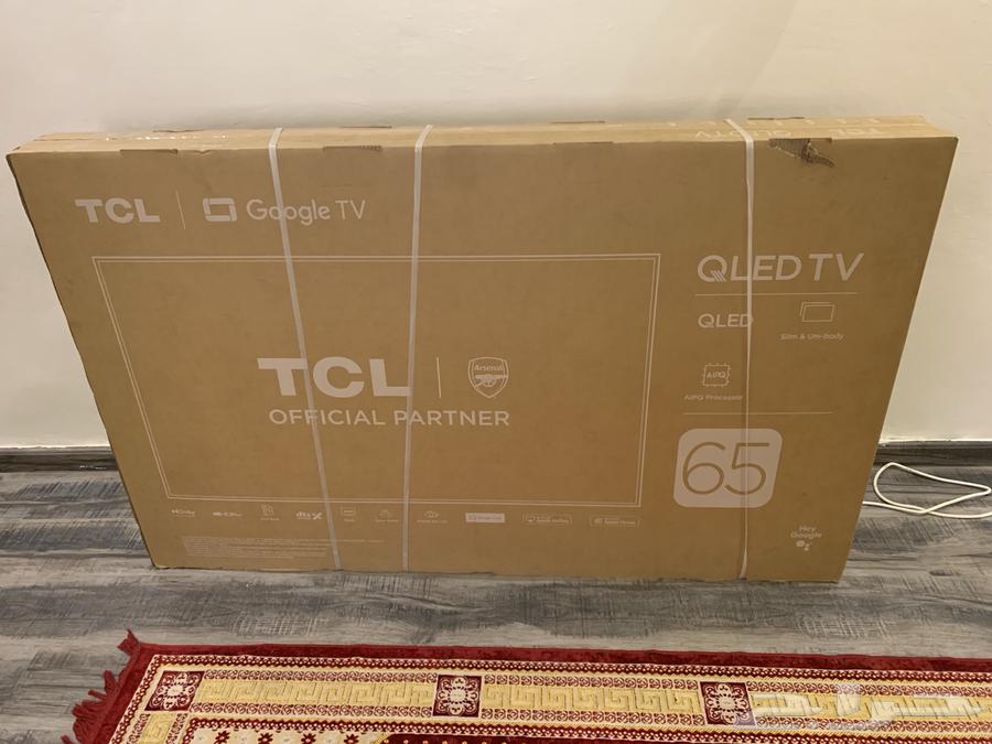 شاشة QLED 65 TCL بوصه جديد بكرتونه64397284068099110