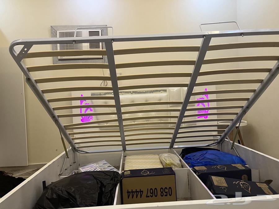 بيع سرير مستعمل بحالة جيدة64393279489409112