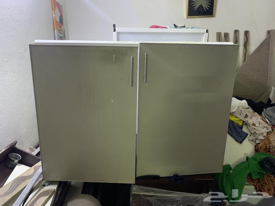 دولاب مطبخ كامل مفصل جاهز لي البيع64399022541955110