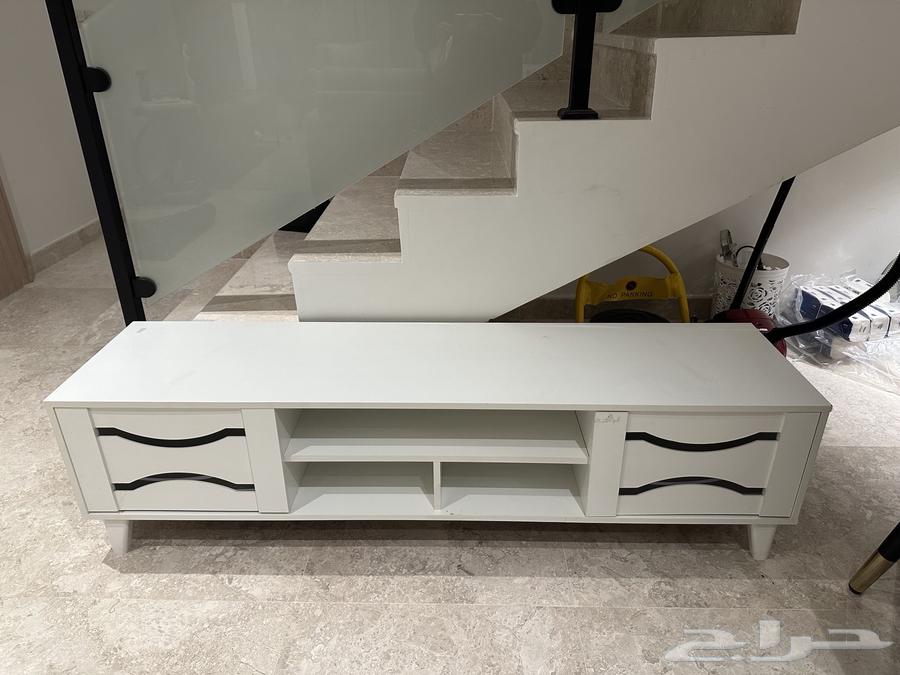 White TV table, coffee table, and side table64395714018307110