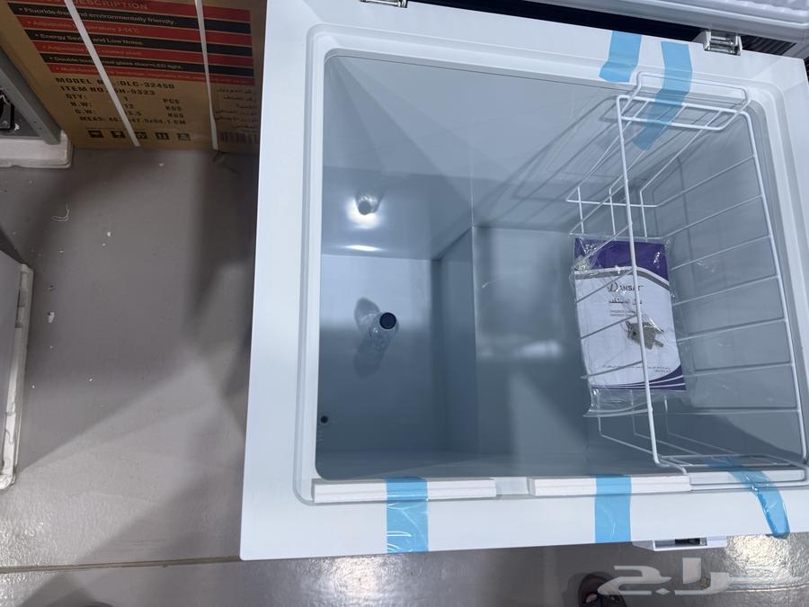 ثلاجة فريزر 140لتر أفقي جديدة بضمان سنتين وتوصل مجاني لبيشه64394703736963110