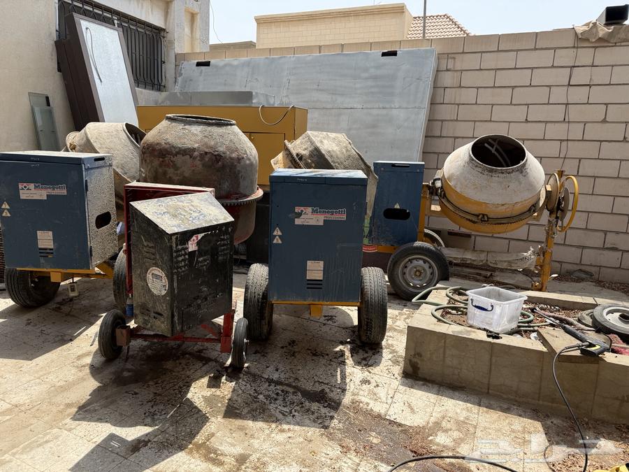 خلاطه اسمنت ديزل وكهربا. استخدام نظيف شبه جديده. اصليه64539101954433113