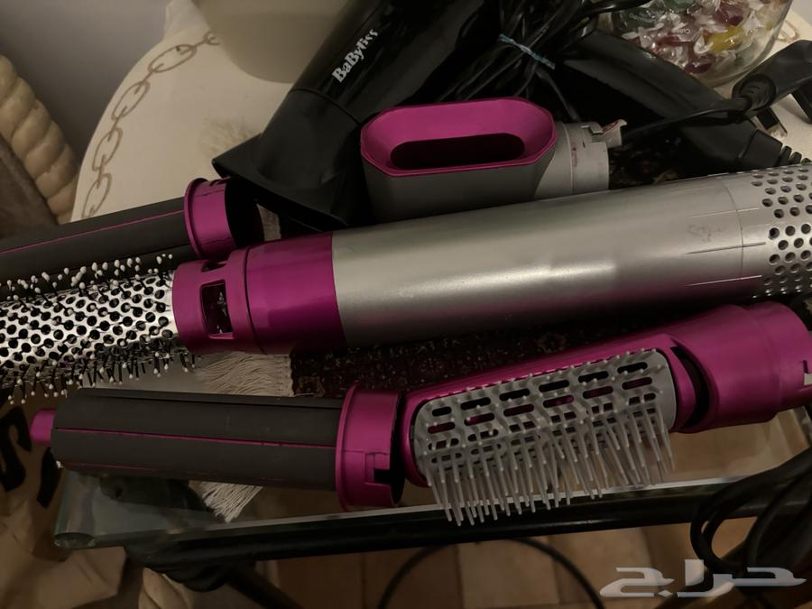 جهازين مجفف شعر بيبي ليس وجهاز تصفيف شعر بخمس فرش متنوعه64394303369345110