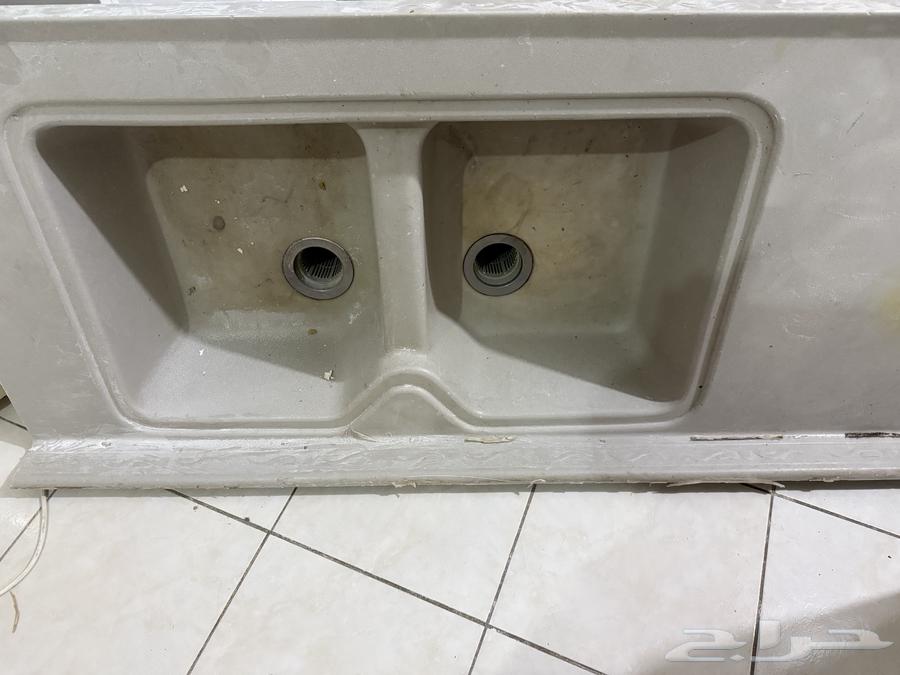 مغسلة مطبخ مع دولاب سفلي 200 ريال64392868473985113