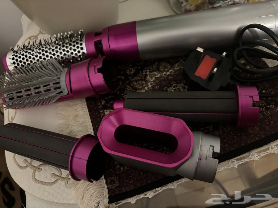 جهازين مجفف شعر بيبي ليس وجهاز تصفيف شعر بخمس فرش متنوعه64394303369345113
