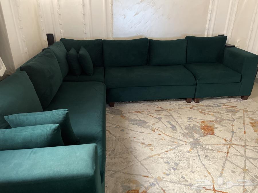 كنب تفصيل لون اخضر غامق64395074856451110