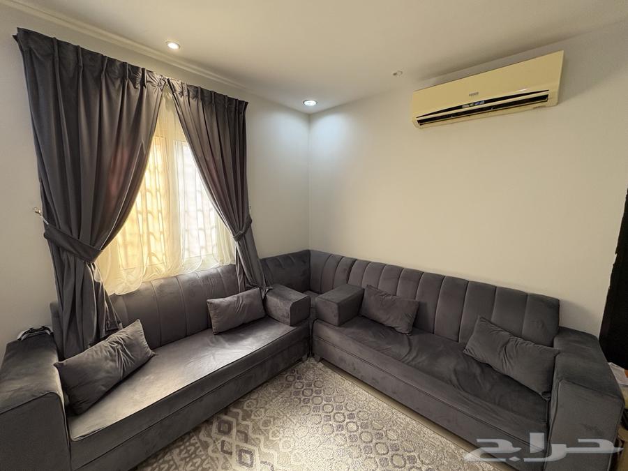 Sofa 2.70m - 1.90m with curtain, all clean and in excellent condition64399355095427110