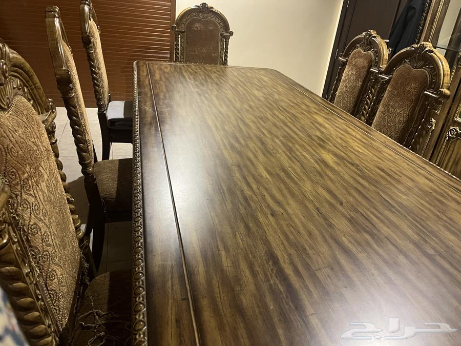 طاوله سفره 10 اشخاص مع بوفيه ودولاب64393679660802110