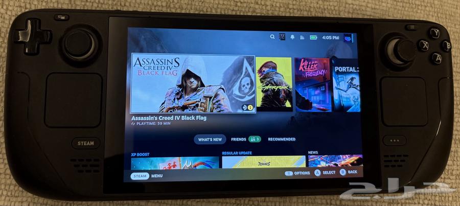 للبيع جهاز Steam Deck بحالة ممتازة64399953767041110