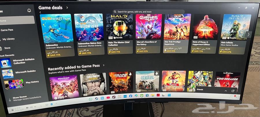 شاشة قمنق34بوصة 180هرتز64398715525123112