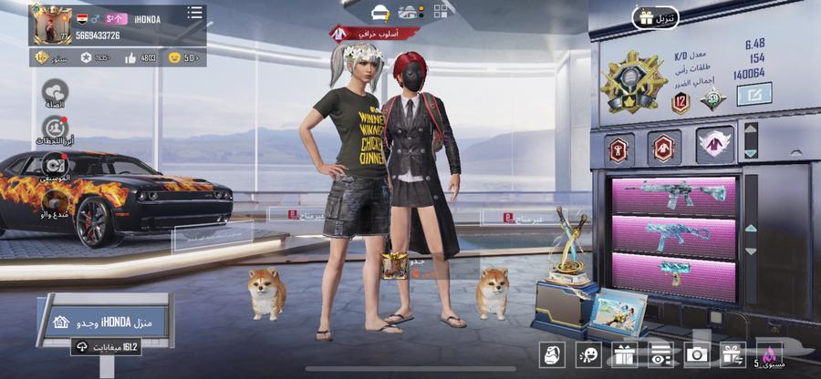 حساب ببجي ليفل 7764398047179266112