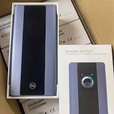 Huawei 5G Mobile WiFi Pro portable device supporting all SIM cards64395434693123113