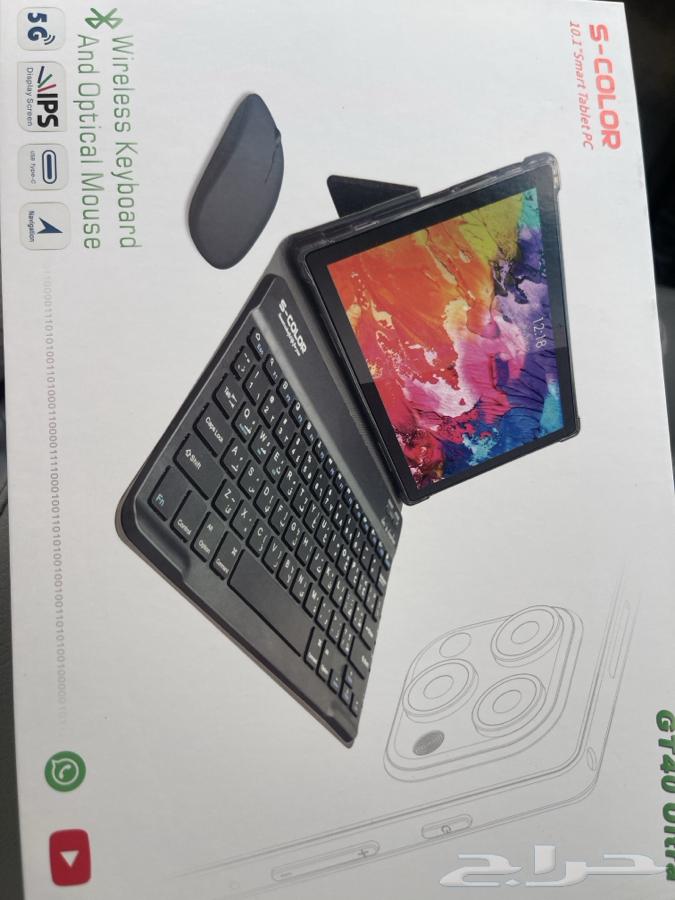 تابلت جديد ما استخدم بجميع اغراضه64400841531906110
