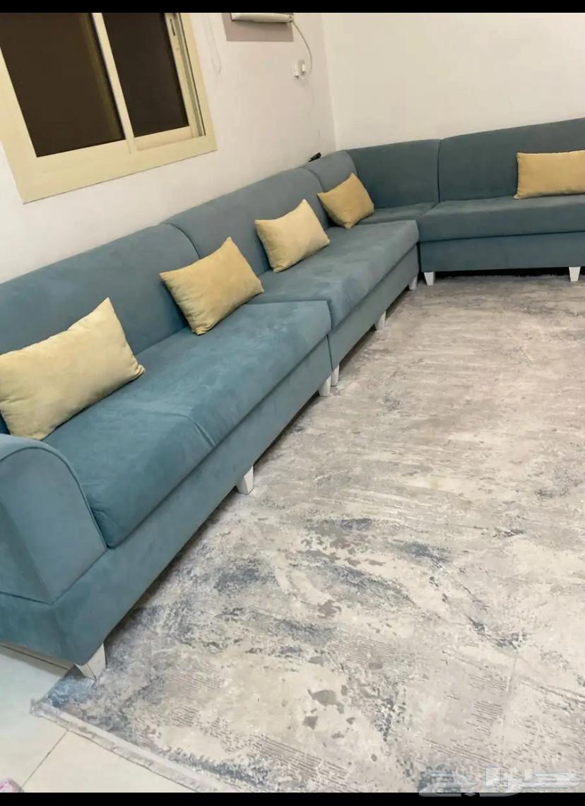 Two-meter sofa in 3, don't contact me except for the original price of 1000 riyals64394386326147110