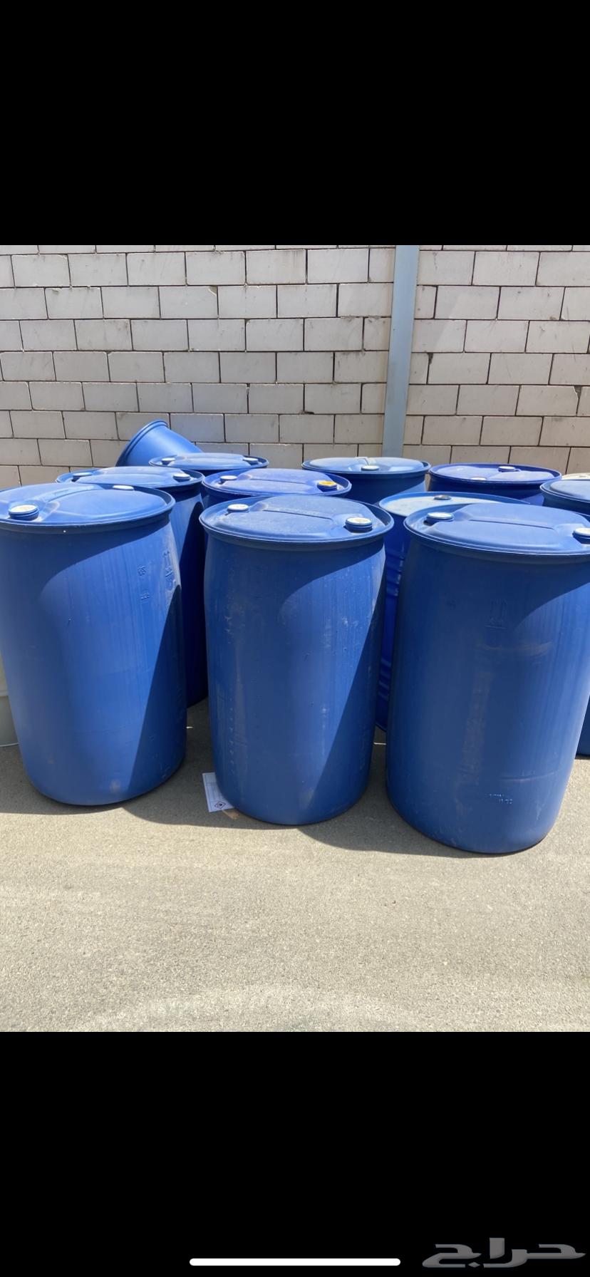 براميل بلاستيك 220 لتر نظيفه اخو الجديد64400453238146110