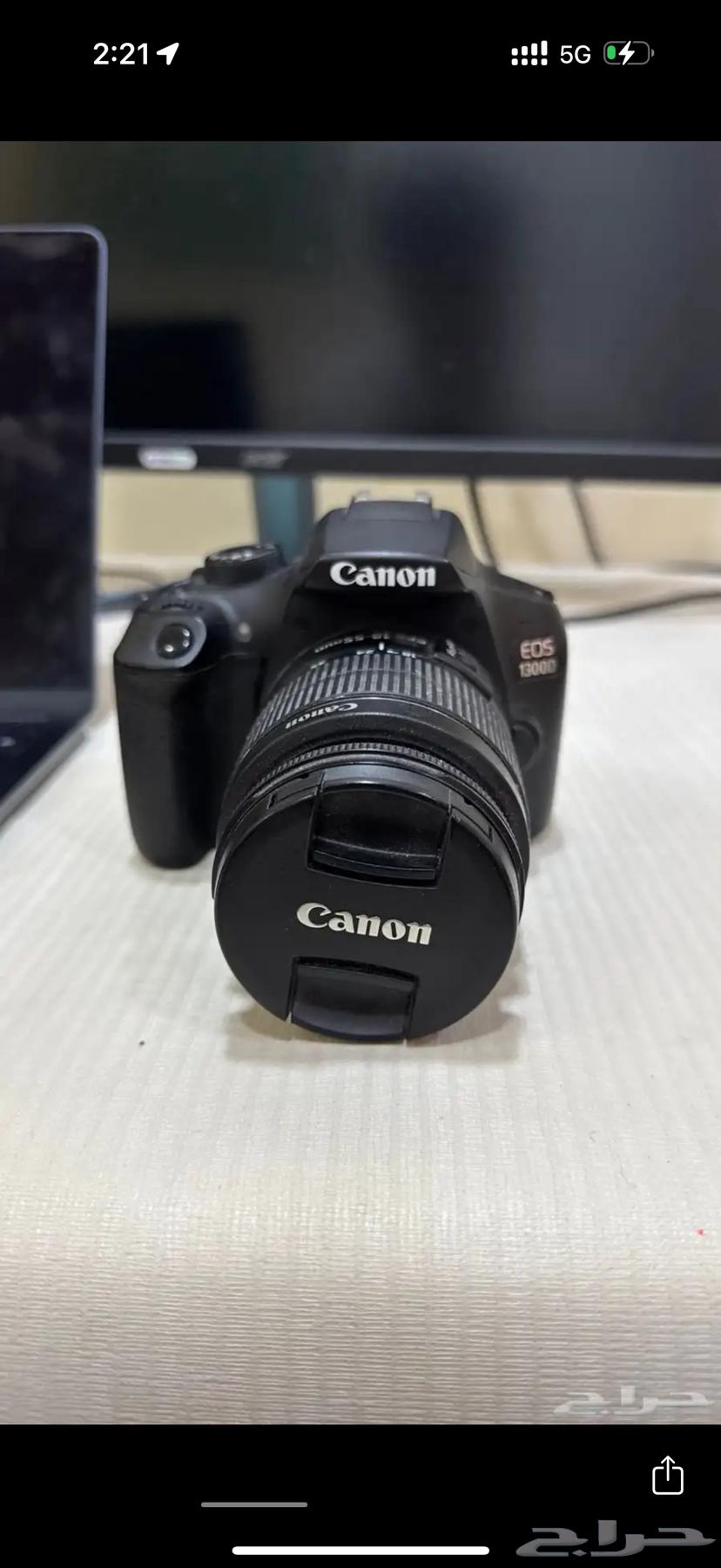 كامرة كانون 1300D نظيفة64394317354882110