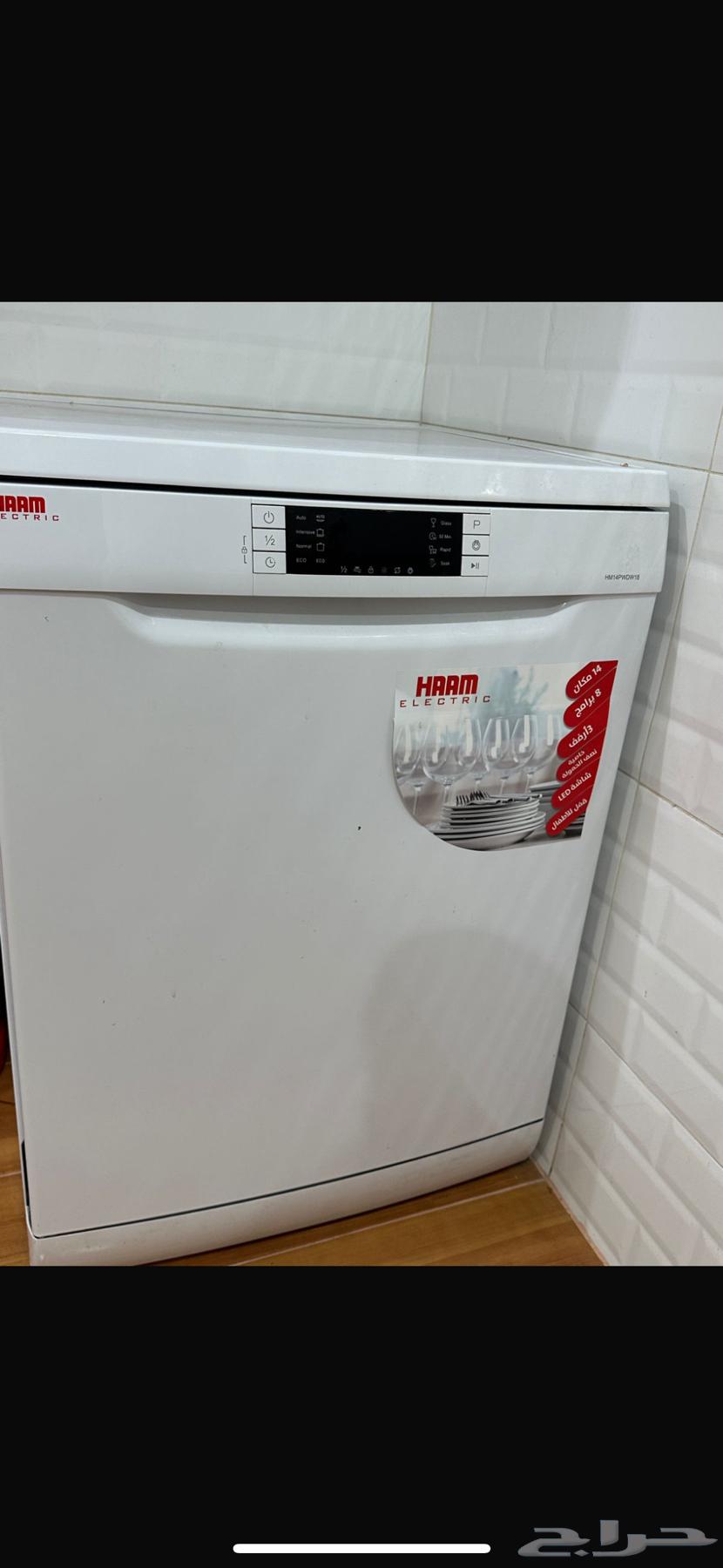غسالة أواني جديده ( لم تستخدم) للبيع من شركة المنيع64394882582529111