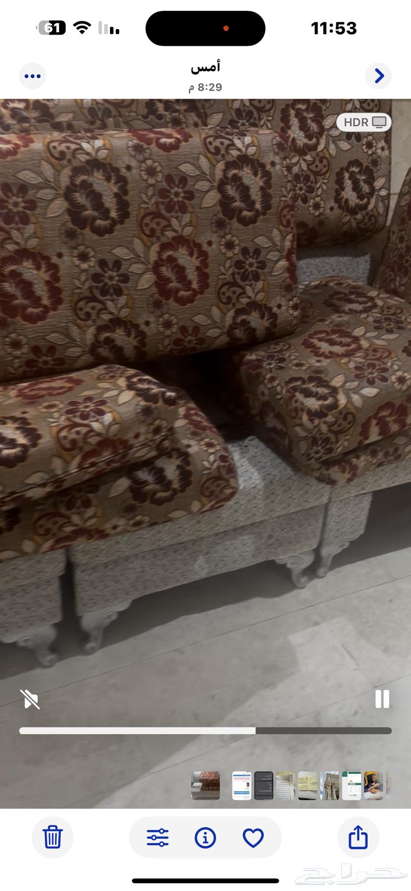 One elevated sofa and one floor-level sofa, almost new64397018967810110