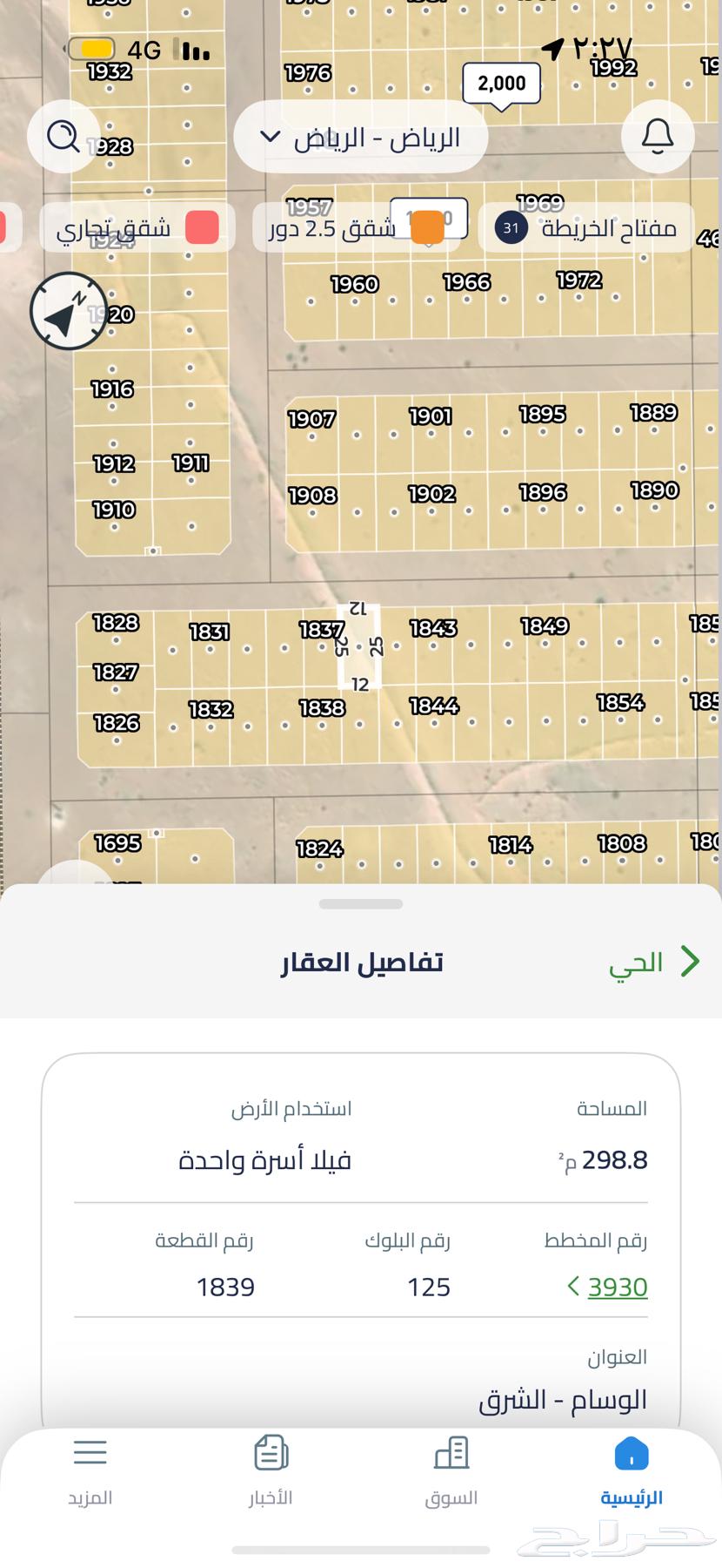 ارض للبيع في مدينة المستقبل63614088848131110