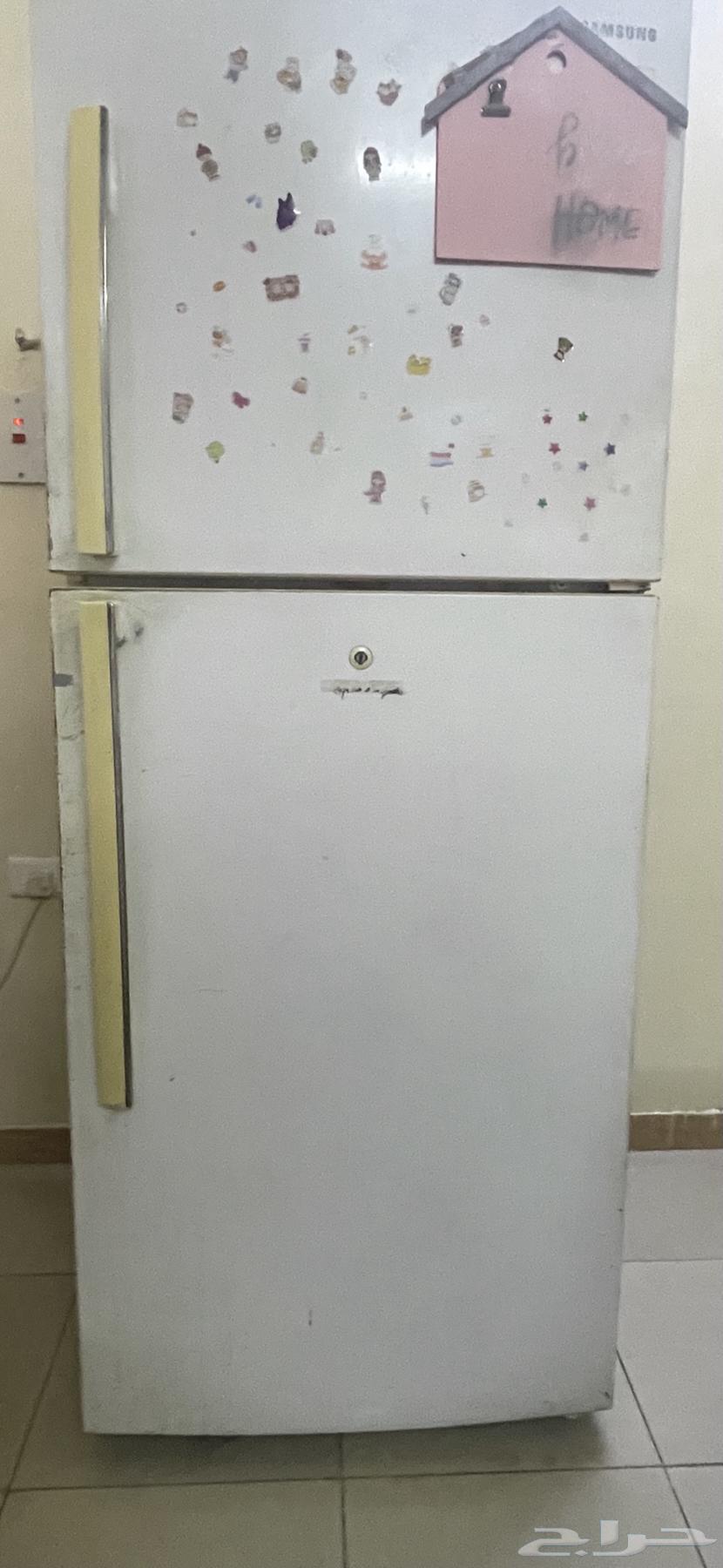ثلاجة سامسونج مستعملة جميع الأجزاء تعمل بشكل جيد64399787134209110