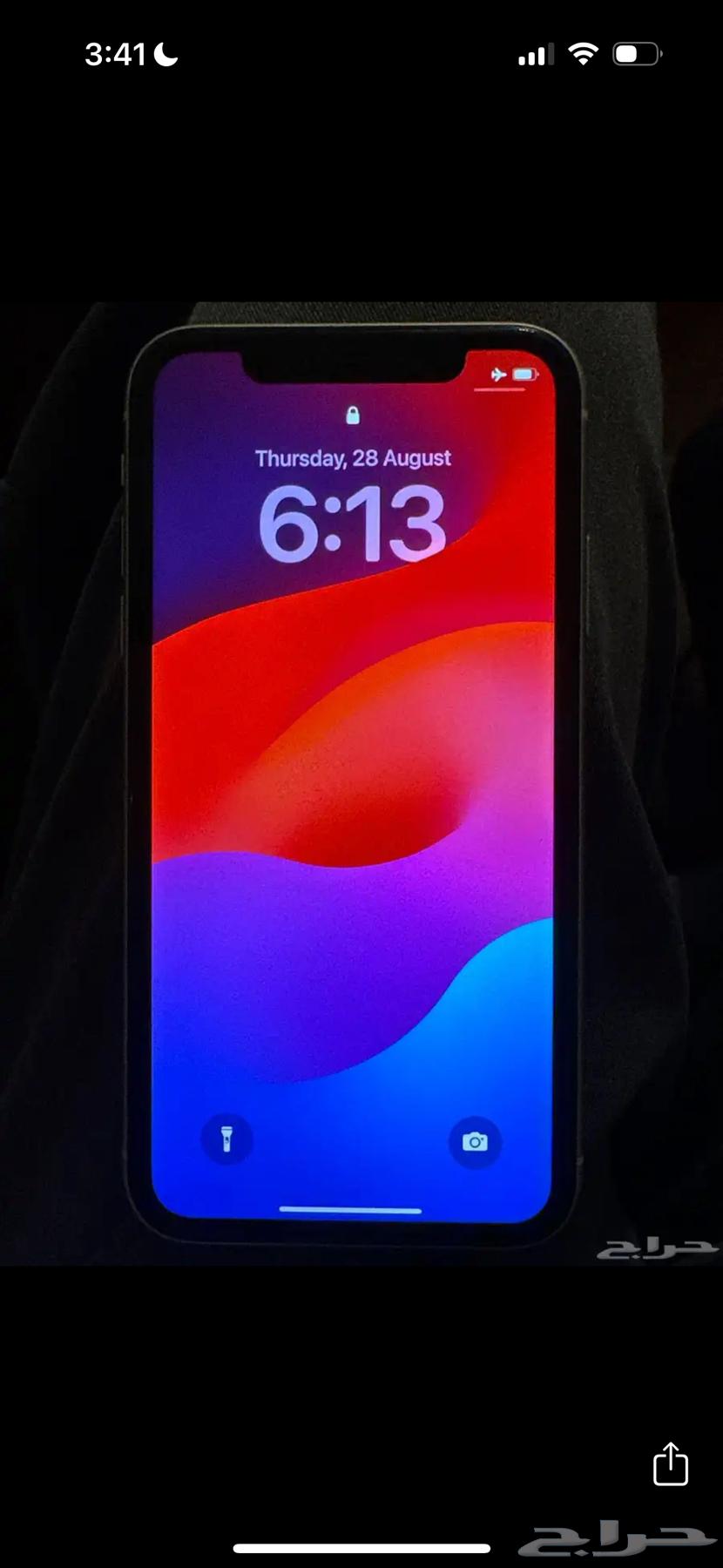 جوال ايفون 11 بحاله ممتازه64393997913091110