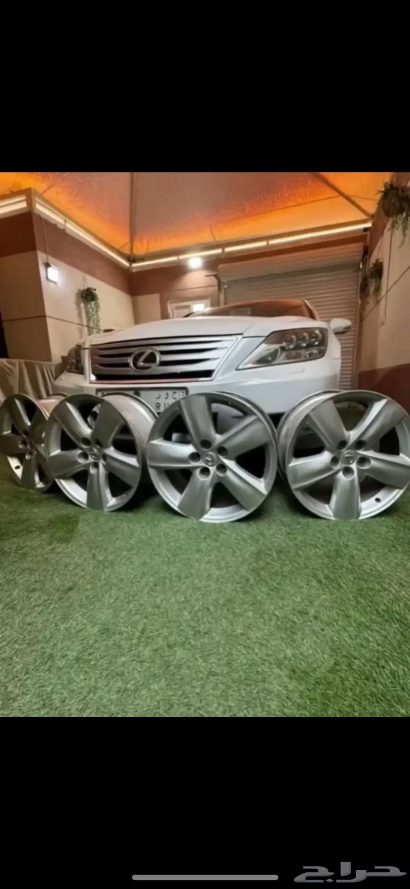 للبيع جنوط لكزس 460 مفرد او أربع وكاله نظيفه شرط64545076227969112