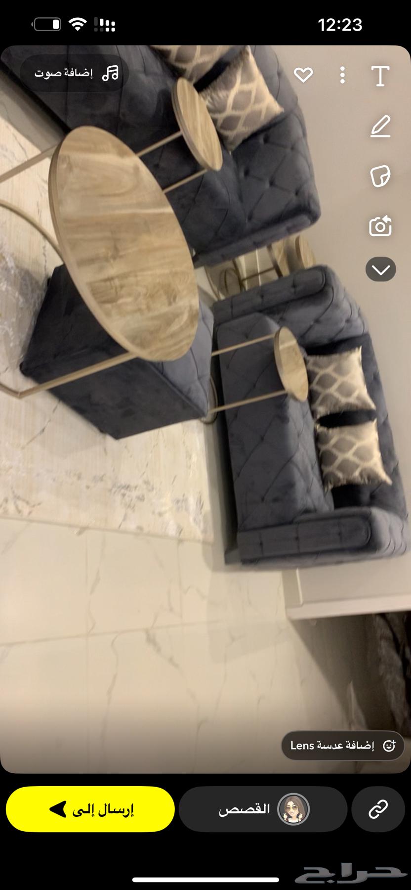 كنب مستعمل للبيع مع الطاولات 40064397464780547111