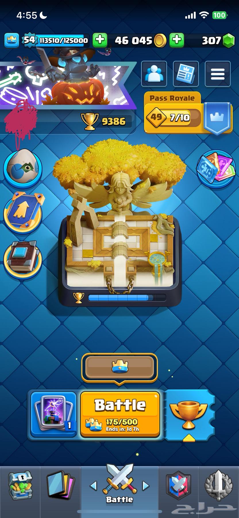 حساب كلاش رويال للبيع64394331033731111