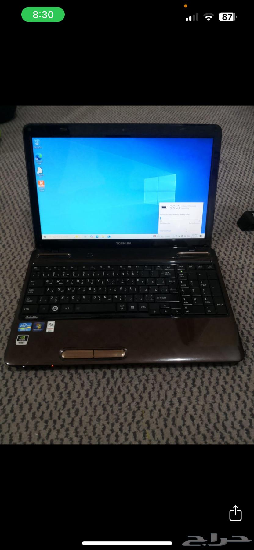 Toshiba core i5 L-755 ram 4 gb hdd 456 window 1064399341160066111