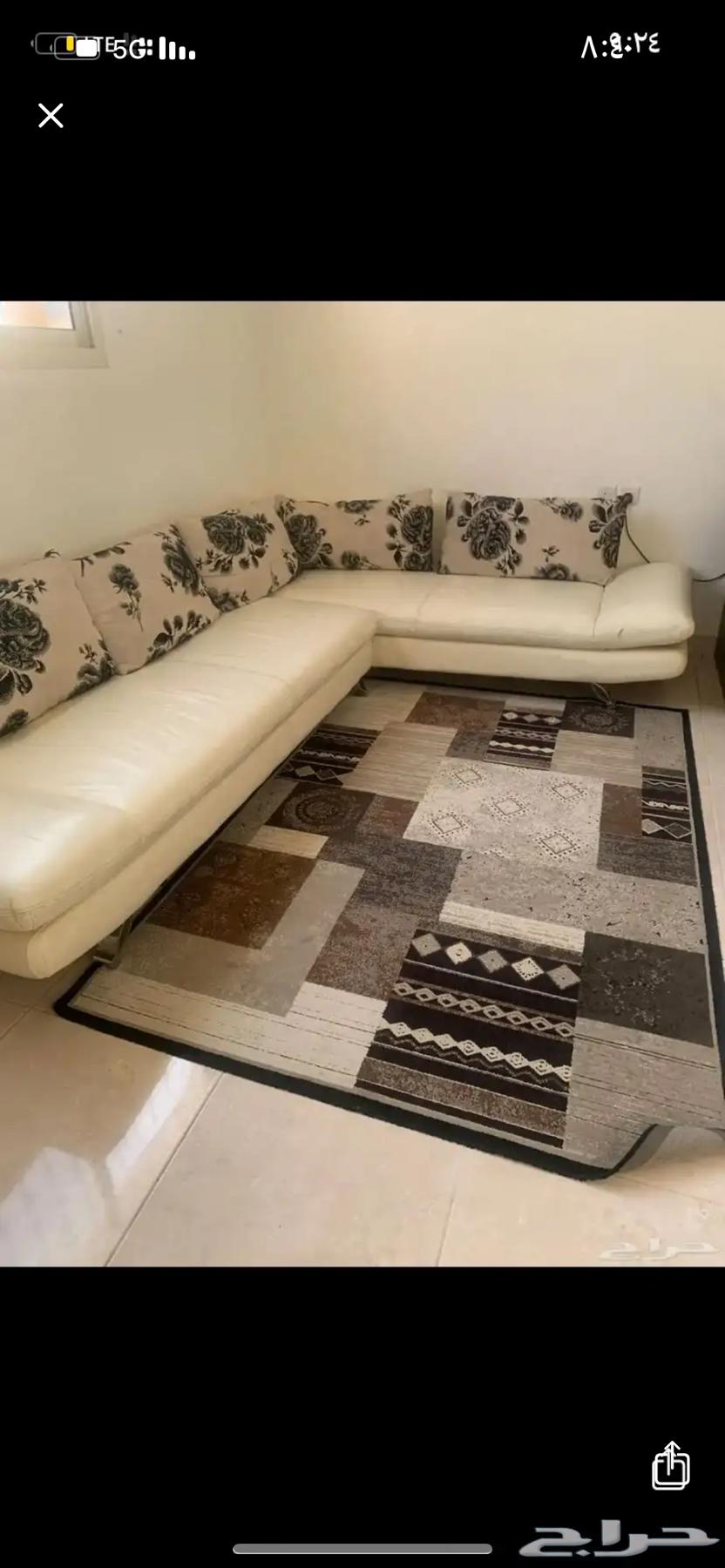 كنب جلد جديد 300فقط64400384267907110