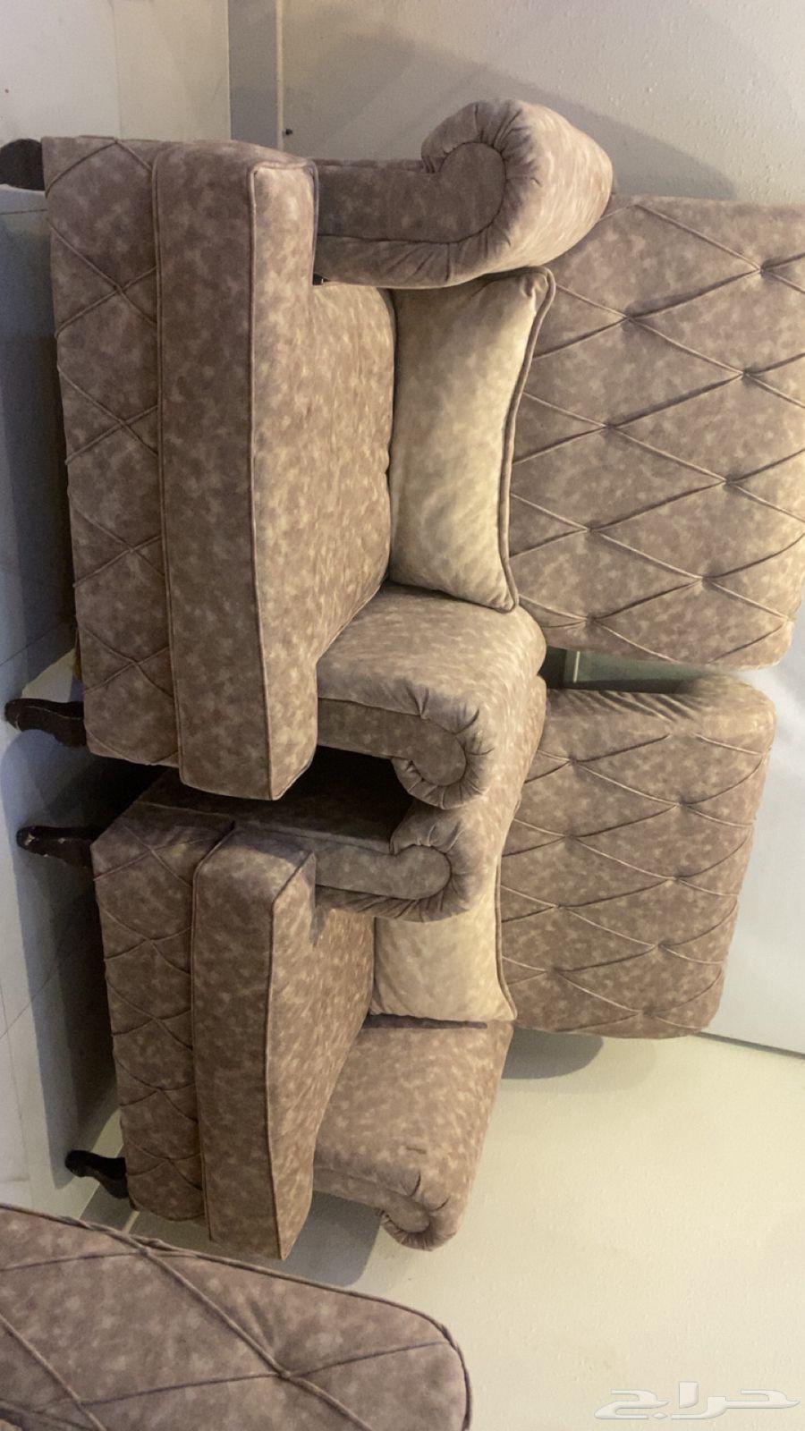 7-person sofa set with two clean mattresses, backrests and 4 cushions for sale64397603397633112