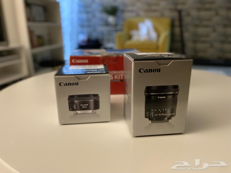 عدستين كانون احترافية power to create 2 lens kit64396240383619113