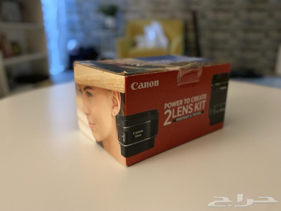 عدستين كانون احترافية power to create 2 lens kit64396240383619114