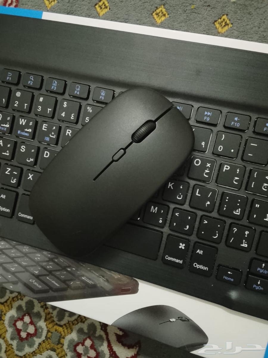 للبيع كيبورد وماوس لاسلكي يشتغل بالبلوتوث64392676467715112
