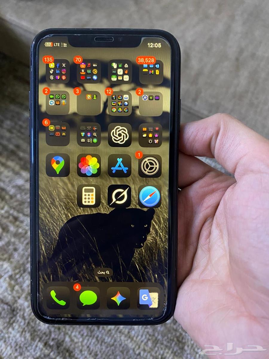 ايفون XR اسود64395615417474110