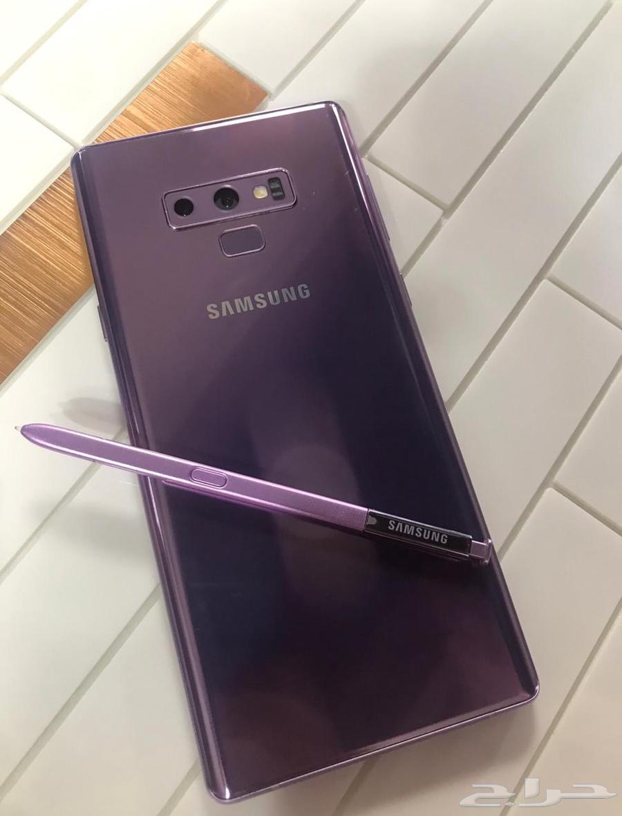 جوال سامسونج جالكسي نوت 9 نظيف جدا  جدا  ذاكرته 512 جيجابايت64396006582146112