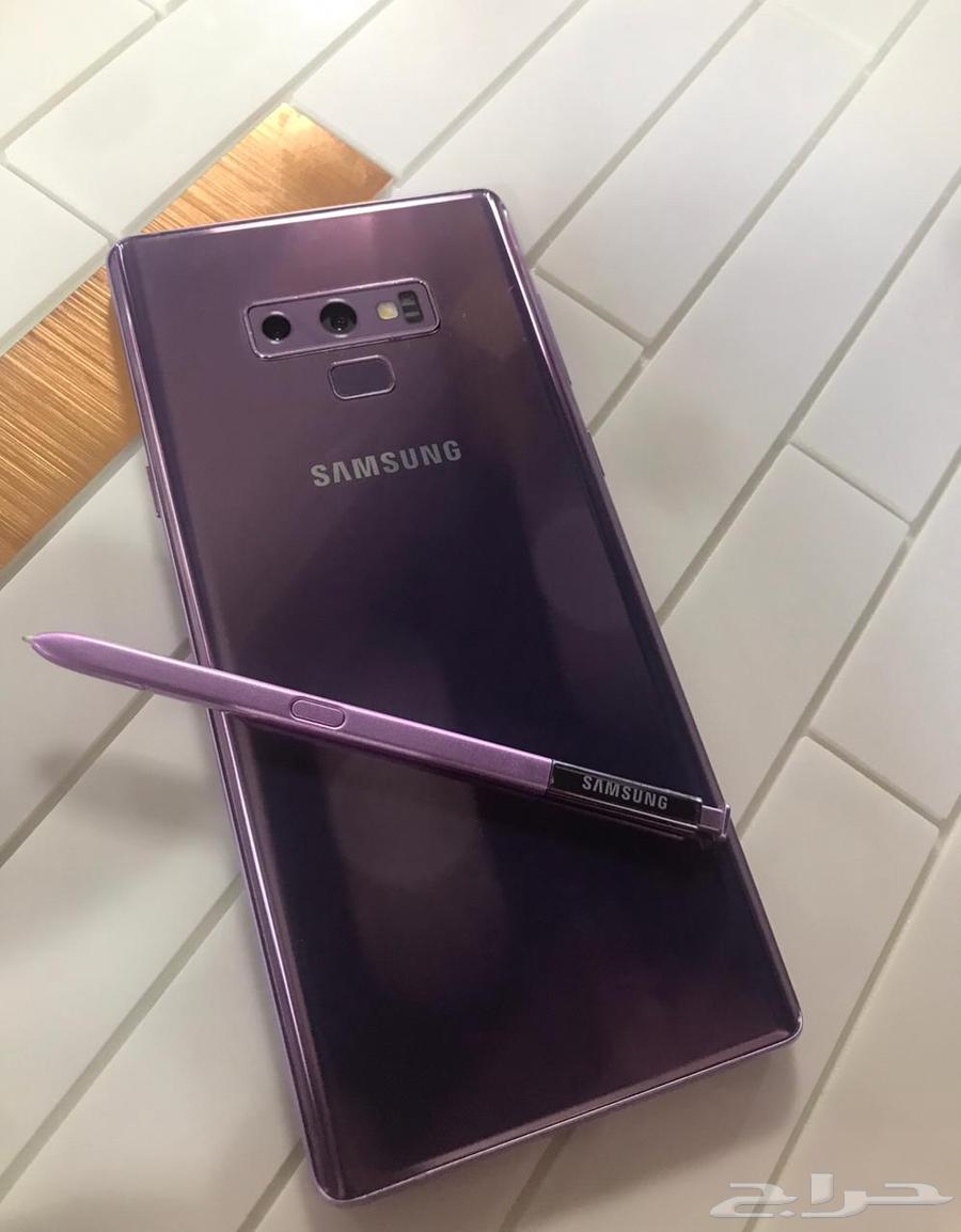 جوال سامسونج جالكسي نوت 9 نظيف جدا  جدا  ذاكرته 512 جيجابايت64396006582146110