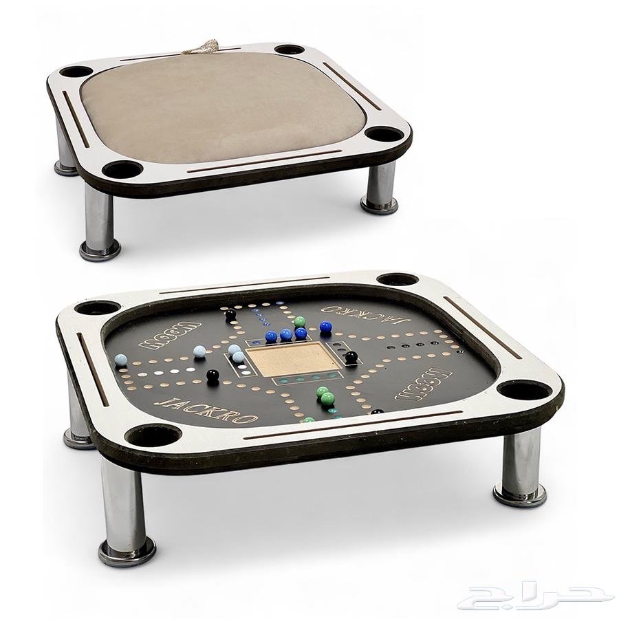 طاولة بلوت وجاكارو مقاس 60 60 - طاوله بلوت بالحجم الصغير64404153277827114