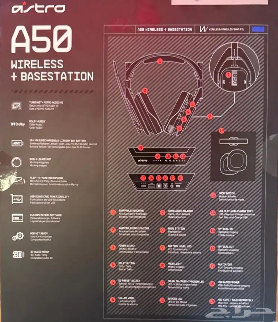 Professional Astro A50 Headset at a Symbolic Price64355450169347113