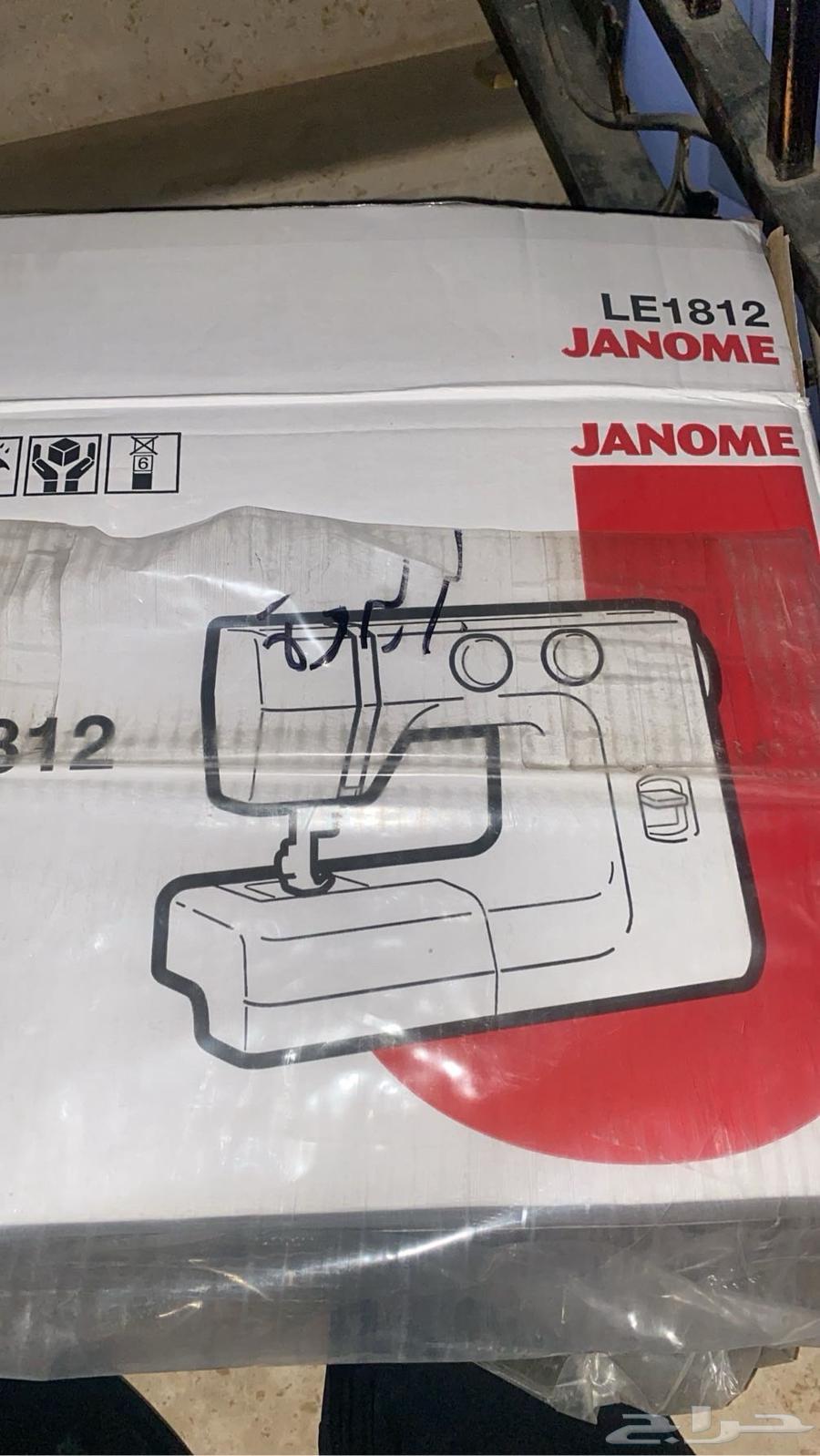 مكينة خياطه جانومي جديده مدة الاستخدام 4 مرات64403553131137110
