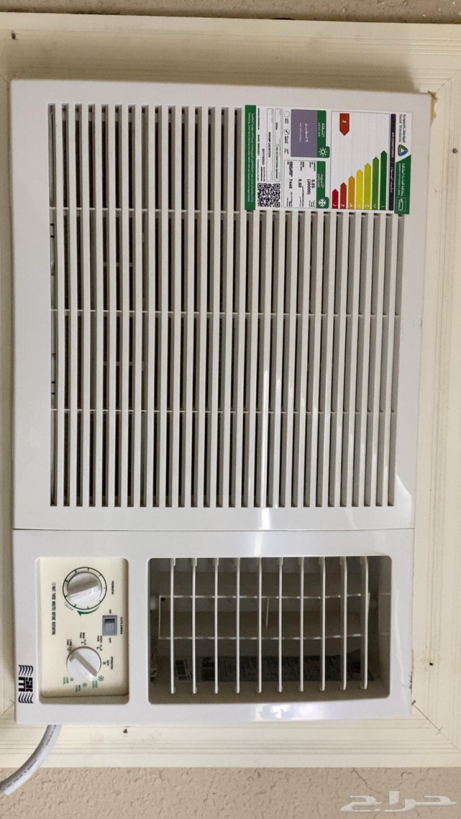 مكيف شباك جديد 2 طن استخدام شهر واحد64402678752643110
