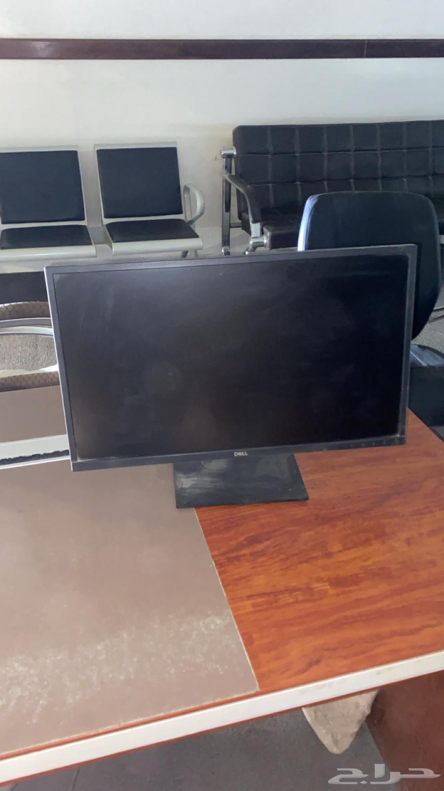 Office furniture, equipment, small printers, one large printer, and split air conditioners64403084898818110