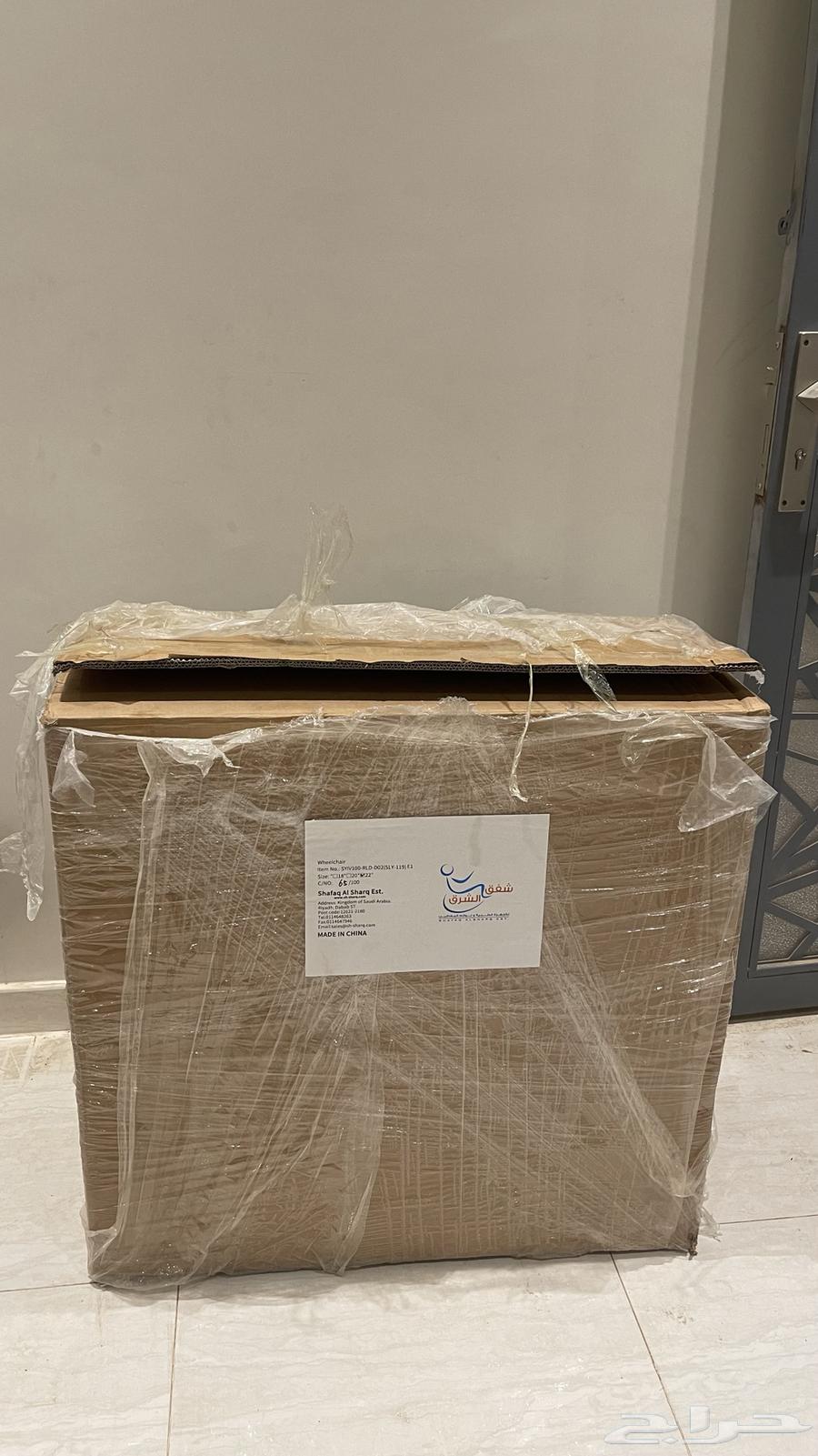 كرسي متحرك كهرباء بكرتونها جديد مقاس 2264404556399747114